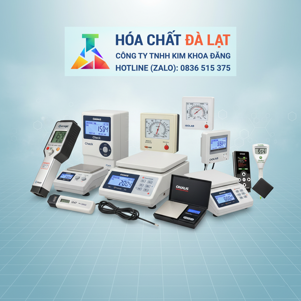 Thiết bị đo và dụng cụ thí nghiệm – Hóa Chất Đà Lạt