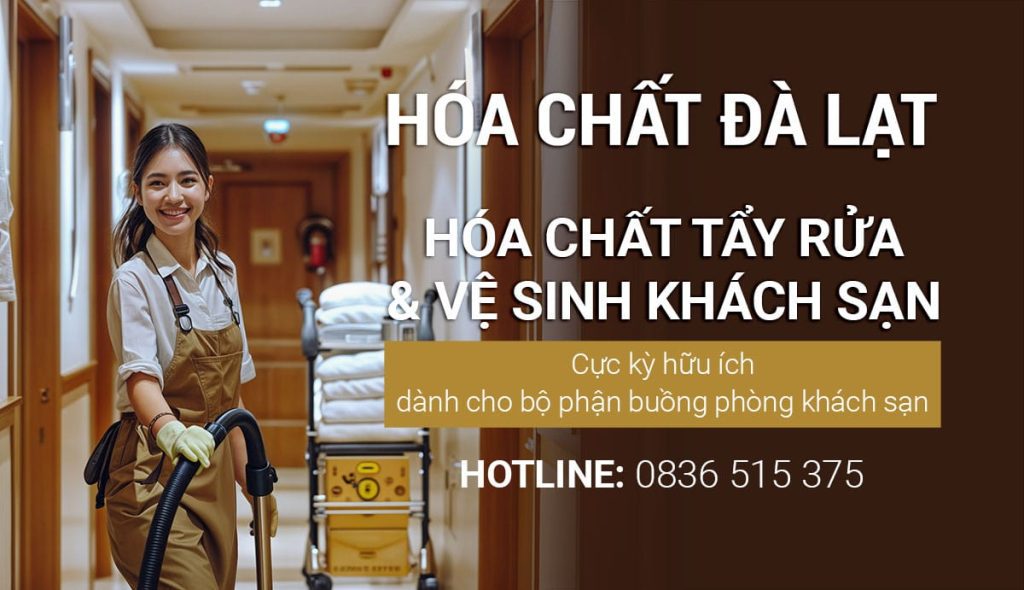 Hóa Chất Vệ Sinh Buồng Phòng - Hóa Chất Đà Lạt