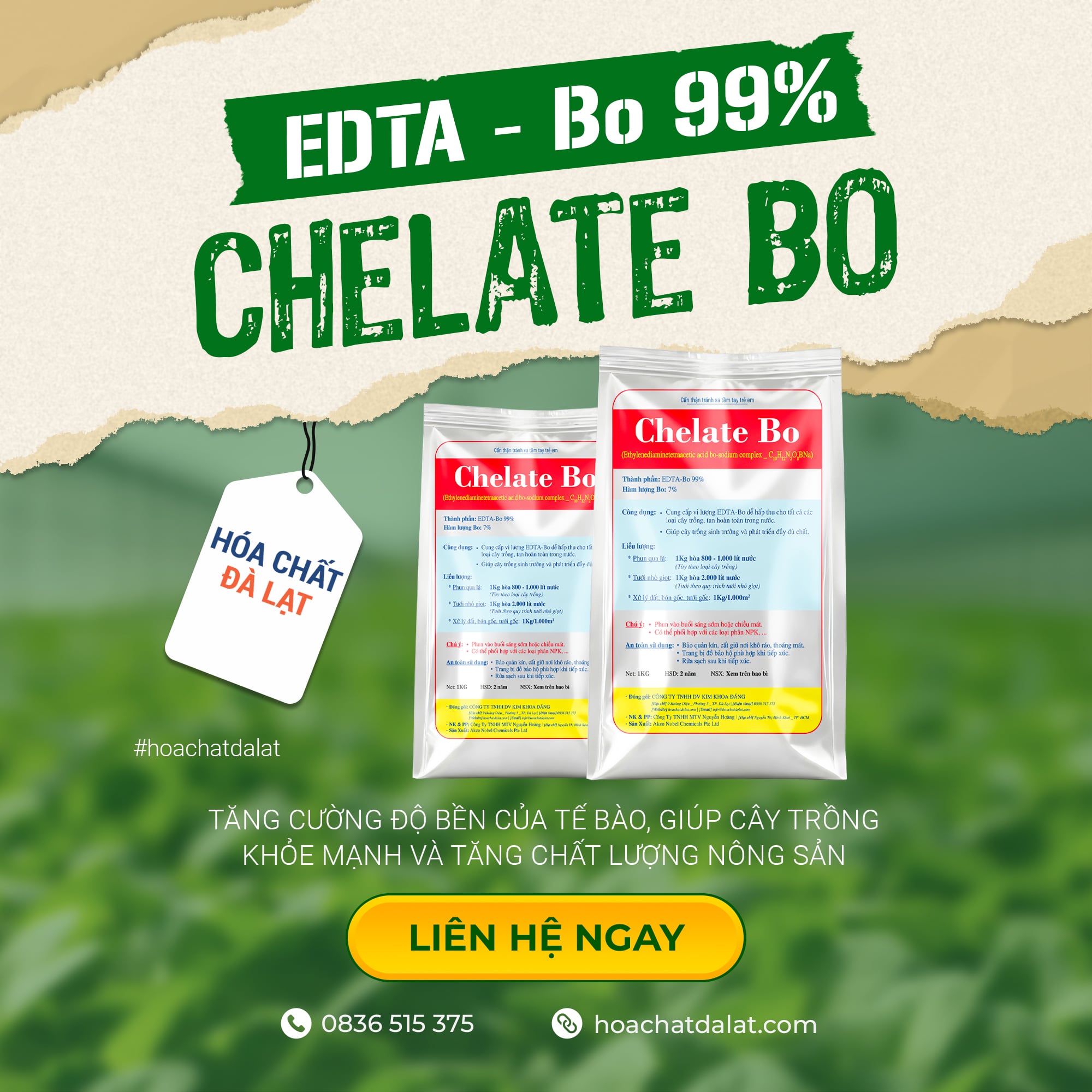 EDTA Bo – Bo Chelate