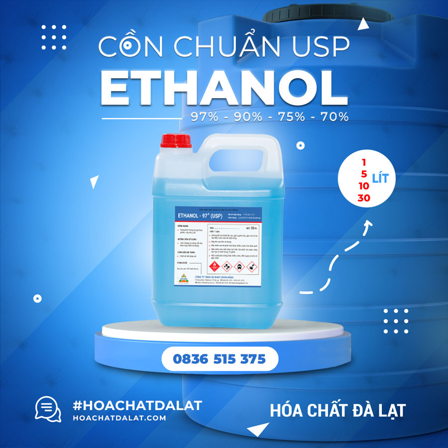 Cồn Ethanol 97% Chuẩn USP – Giải Pháp Tối Ưu Cho Nhiều Ngành Nghề