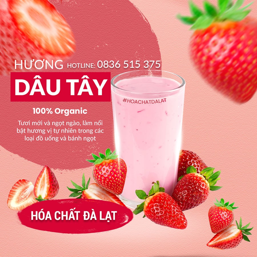 Hương dâu - Hóa Chất Đà Lạt