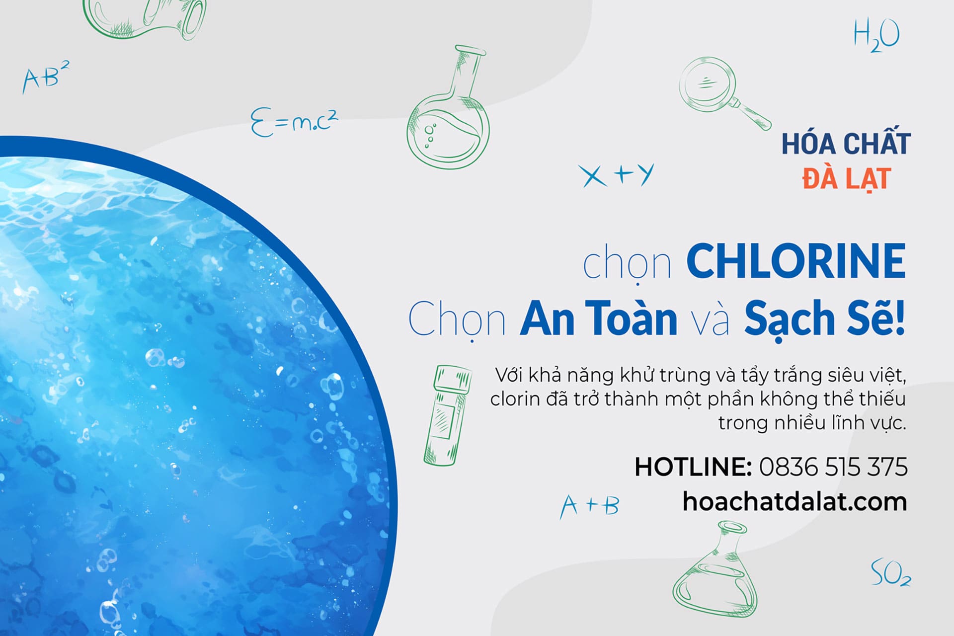 Chọn Chlorine - Chọn An Toàn và Sạch Sẽ