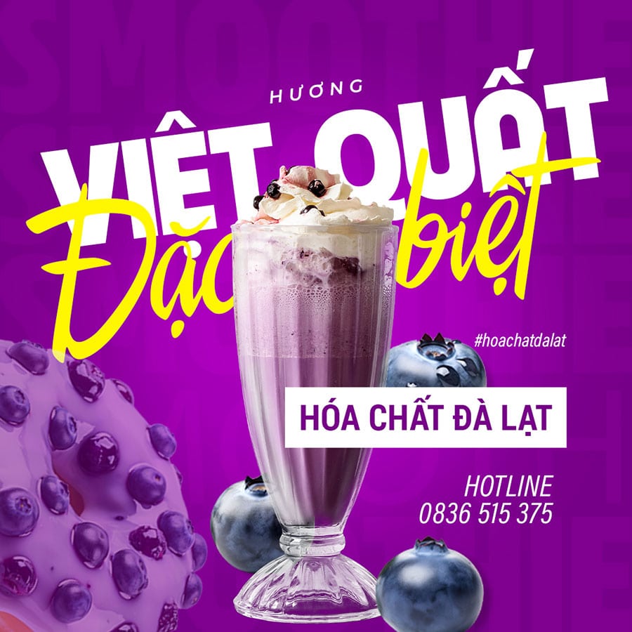 Hương việt quất - Hóa Chất Đà Lạt