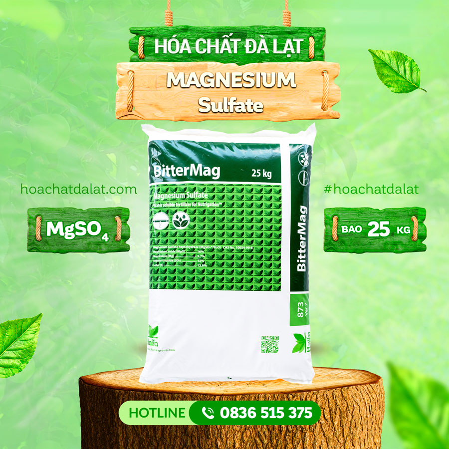 Haifa BitterMag Magnesium Sulfate – Giải Pháp Hoàn Hảo Cho Sức Khỏe Cây Trồng