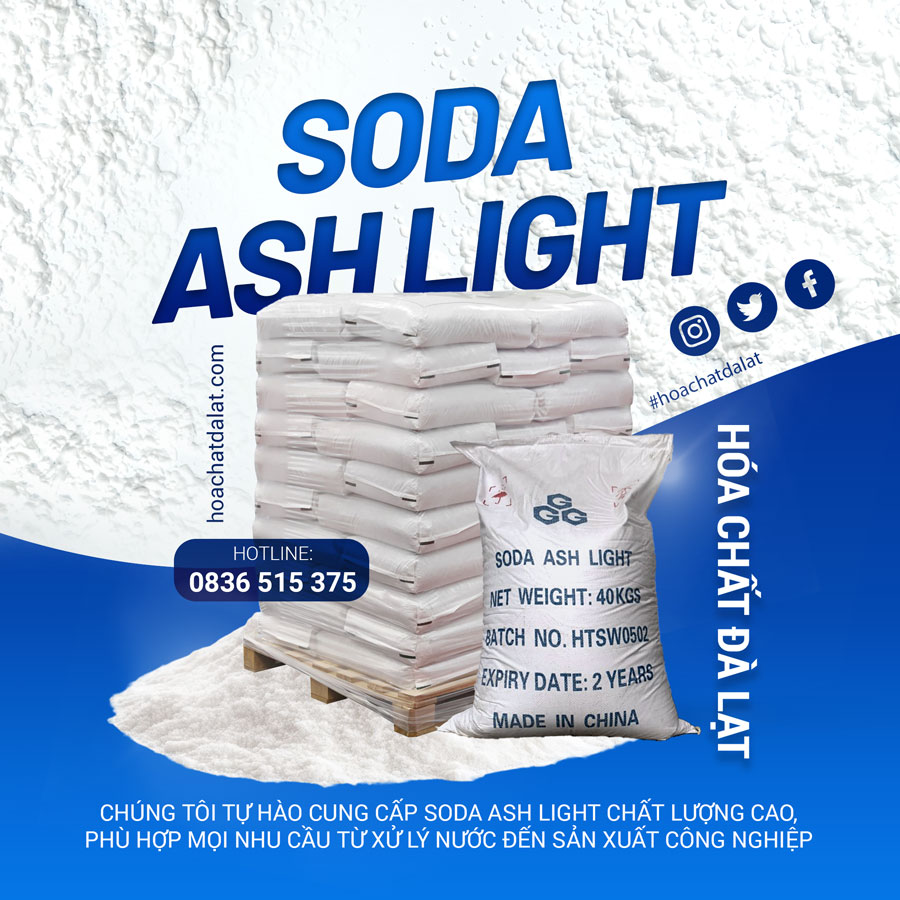 Soda Ash Light - "Người hùng thầm lặng" trong xử lý nước và công nghiệp