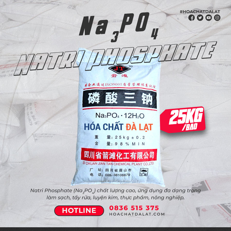 Natri Phosphate – Hóa Chất Đa Dụng Cho Các Ứng Dụng Công Nghiệp và Đời Sống