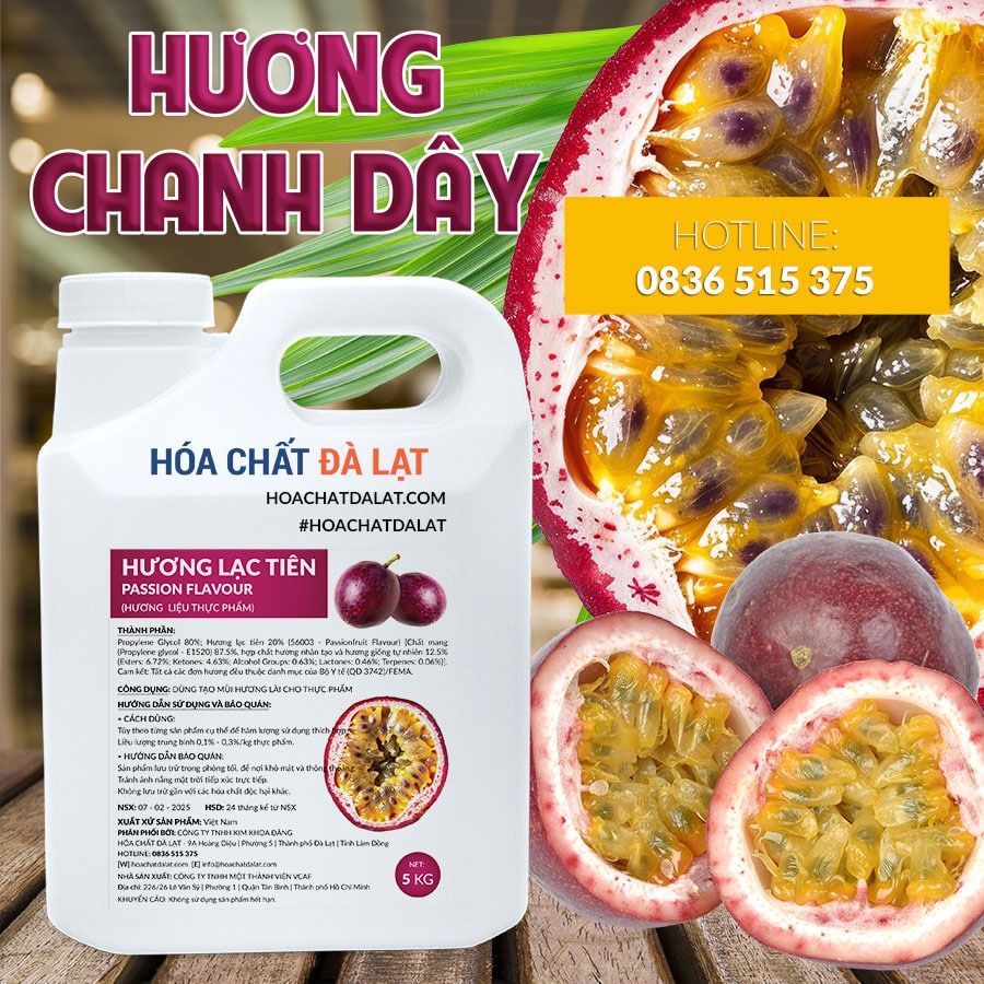 Hương Chanh Dây - Bí Quyết Tạo Nên Hương Vị Đặc Trưng Cho Sản Phẩm Của Bạn