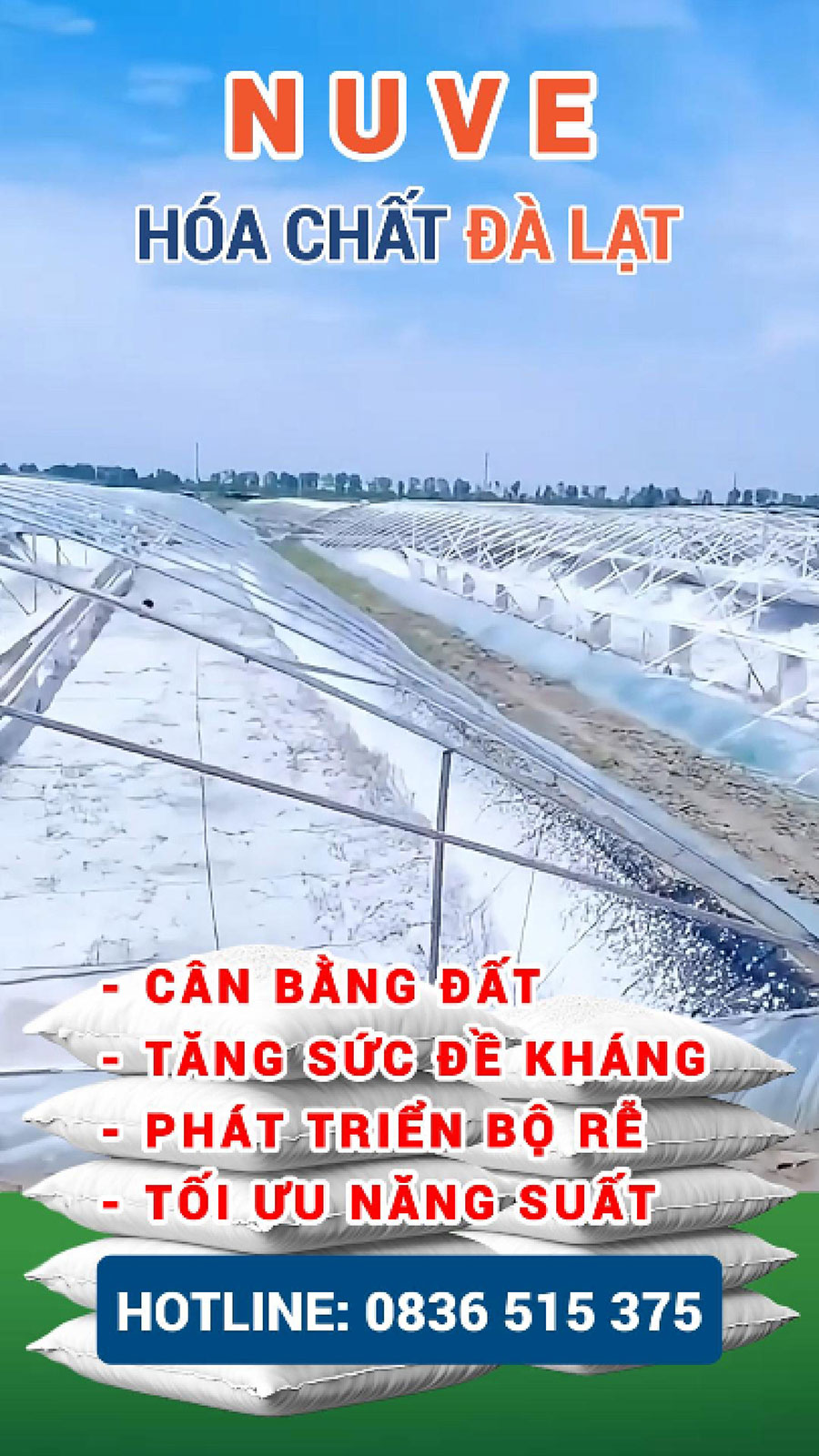 NUVE – Phân Trung Vi Lượng Bổ Sung Dinh Dưỡng Cho Đất