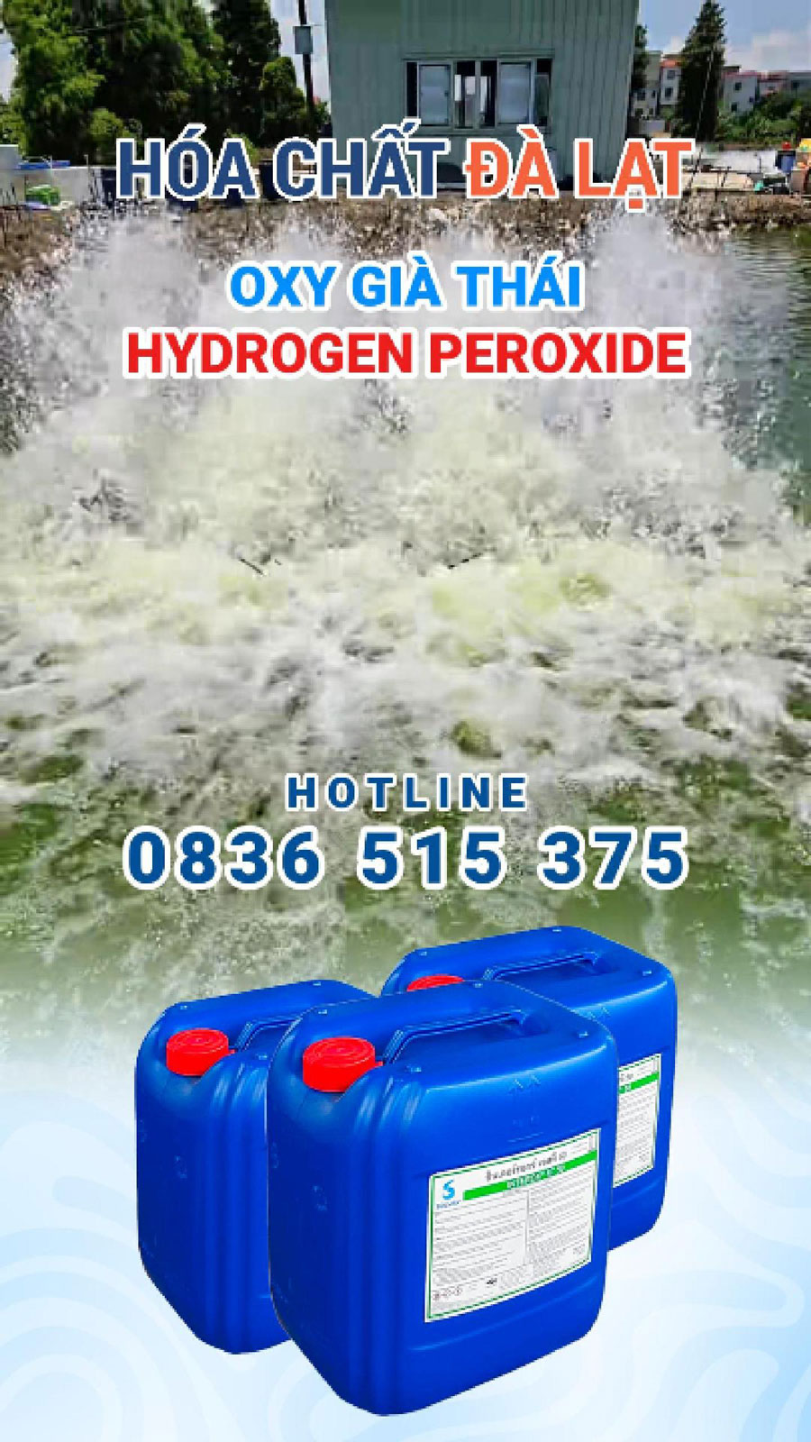 INTEROX ST 50 – Oxy Già Thái Lan 50% Cho Nông Nghiệp & Thủy Sản Hiệu Quả Vượt Trội