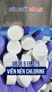 Viên Nén Chlorine Khử Trùng Hồ Bơi – Giải Pháp Giữ Nước Trong Xanh & Sạch Khuẩn Từ Hóa Chất Đà Lạt