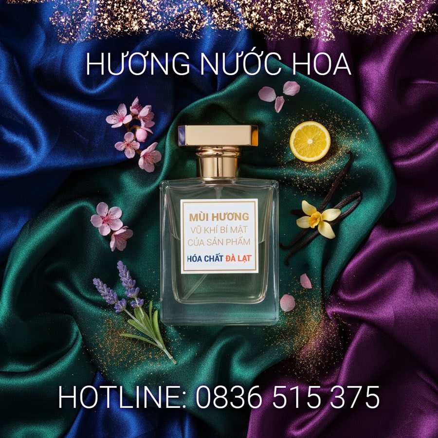 Nước hoa công nghiệp – Giải pháp tạo hương thơm chuyên nghiệp cho sản phẩm