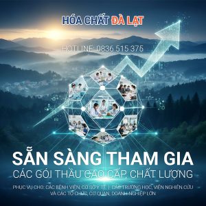 Hóa Chất Đà Lạt – Nâng Tầm Năng Lực, Đồng Hành Cùng Các Gói Thầu Chuyên Nghiệp