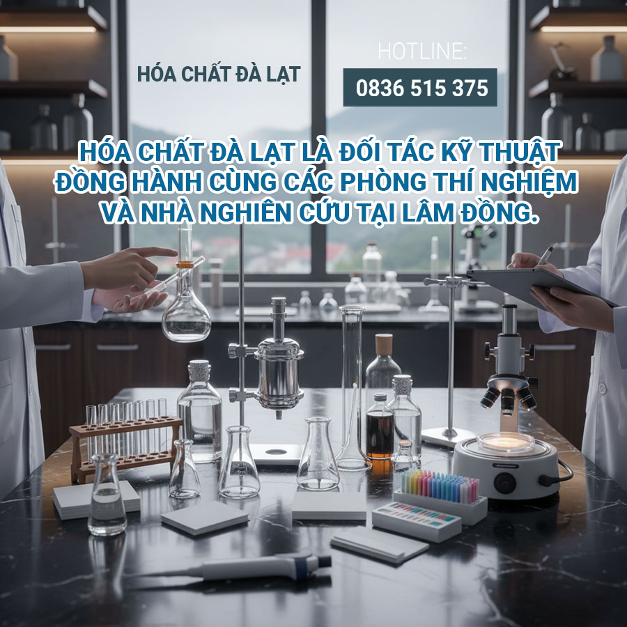 Hóa Chất Đà Lạt – Đối tác cung cấp dụng cụ và thiết bị thí nghiệm chuyên nghiệp tại Lâm Đồng