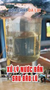 COMBO XỬ LÝ NƯỚC SAU BÃO LŨ: PAC & CLORAMIN B – GIẢI PHÁP AN TOÀN CHO MỌI GIA ĐÌNH
