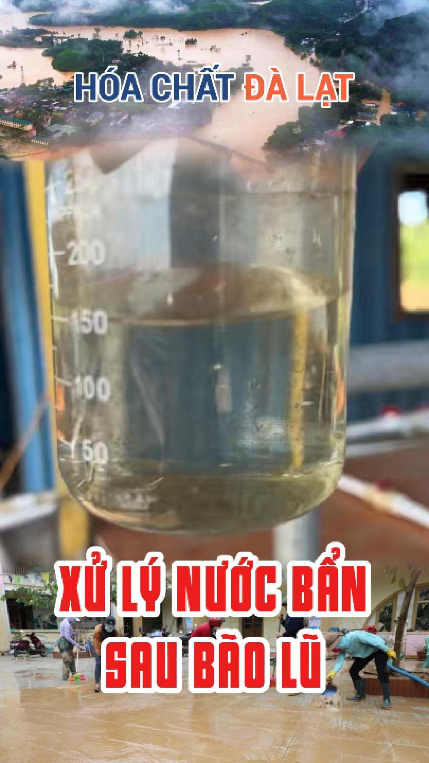 COMBO XỬ LÝ NƯỚC SAU BÃO LŨ: PAC & CLORAMIN B – GIẢI PHÁP AN TOÀN CHO MỌI GIA ĐÌNH